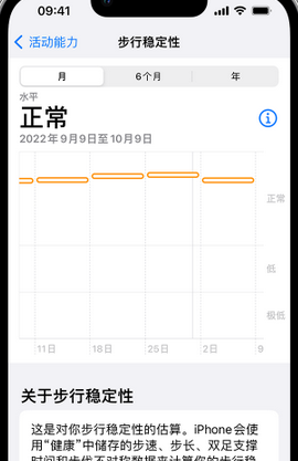 南岸iPhone手机维修如何在iPhone开启'步行稳定性通知'