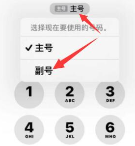 南岸苹果14维修店分享iPhone 14 Pro Max使用副卡打电话的方法 