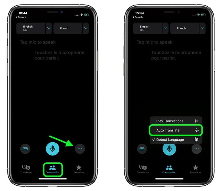 南岸苹果手机维修分享iOS 15 “翻译” App 新改进 