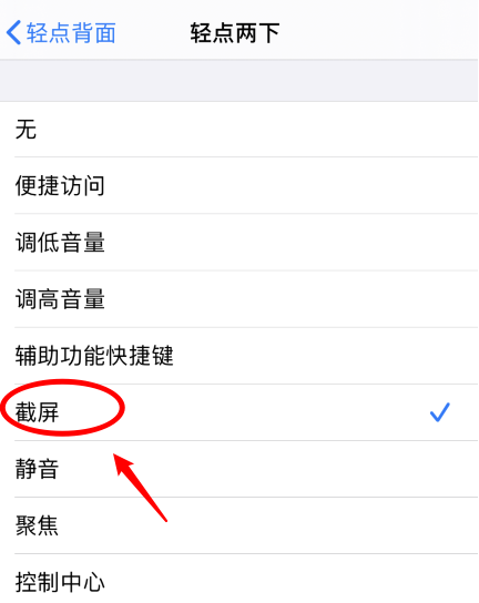 南岸苹果手机维修分享iPhone12如何启用双击截屏 